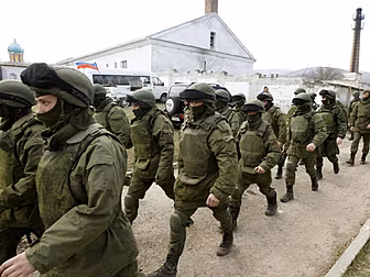 Russia builds up troop numbers...