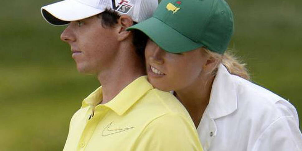 Rory McIlroy breaks off engage...