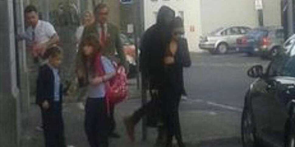 Kim Kardashian and Kanye West...