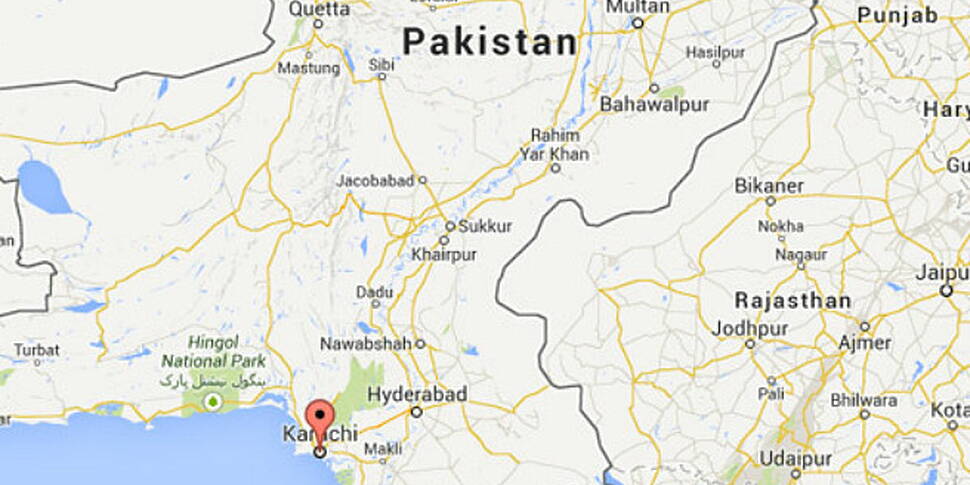 Gunmen attack Karachi's In...