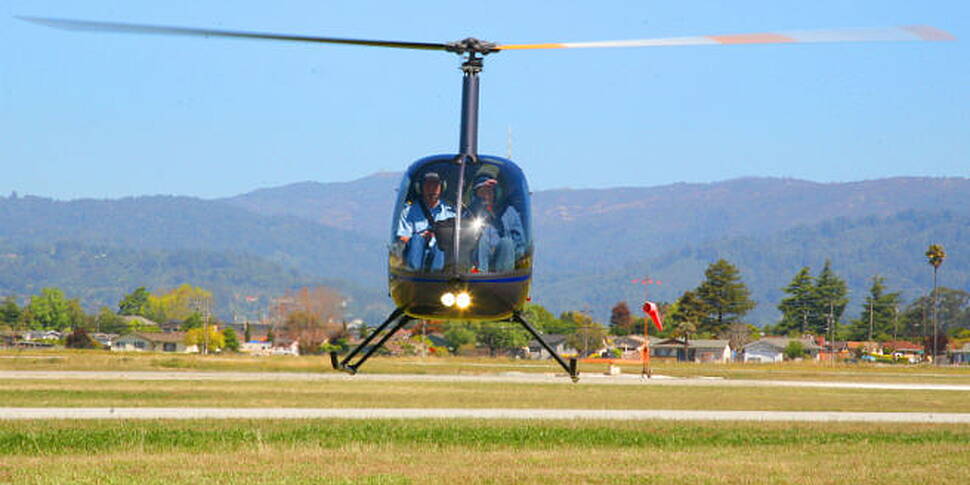 Helicopter flying experience w...