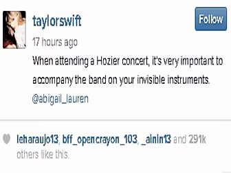 Taylor Swift And Hozier Up A T...