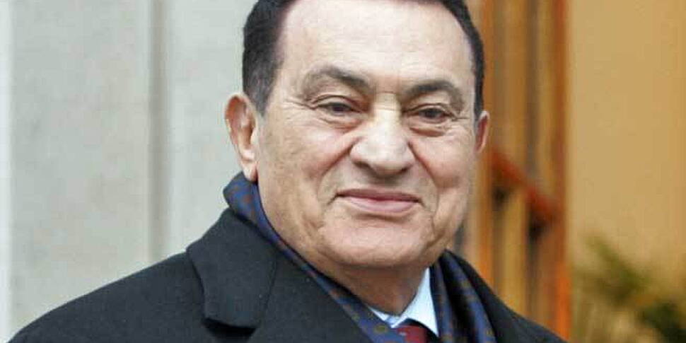 Mubarak, 87, jailed for three...