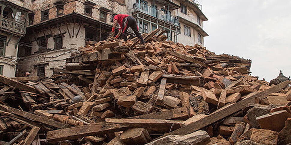 Slow aid delivery in Nepal