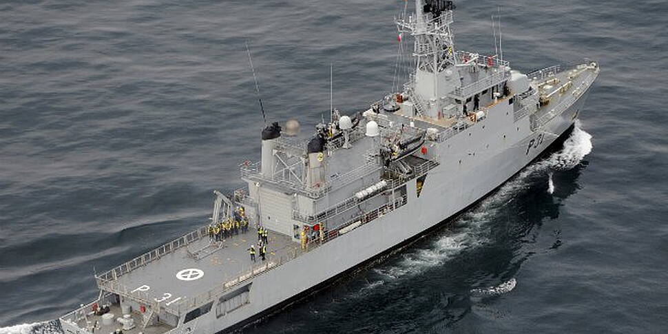 LE Eithne returns to Cork