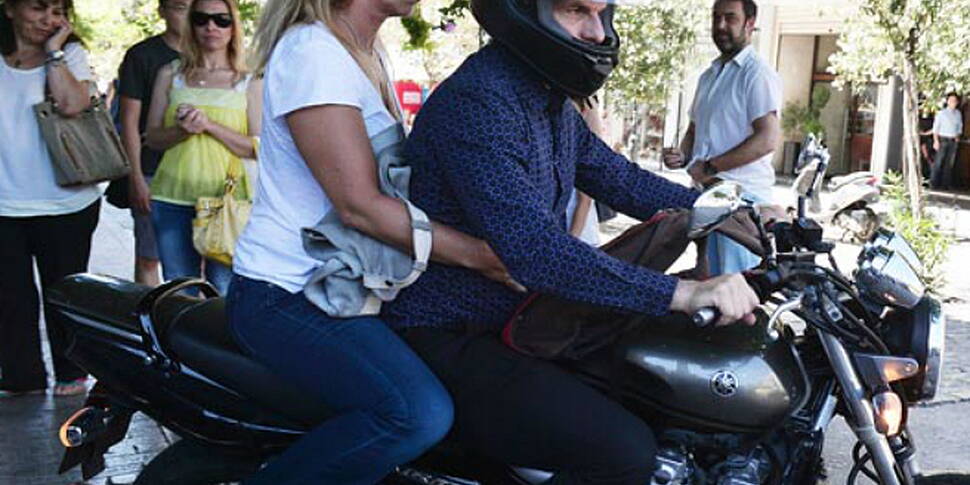 Yanis, the wife-y and the helm...