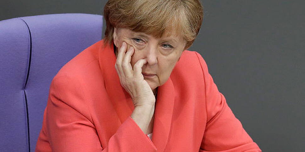 Merkel shaken by the news that...