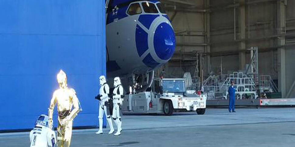 R2D2 Gets His Own Plane 