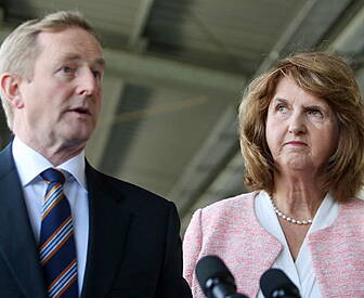 Taoiseach and Tanaiste divided...