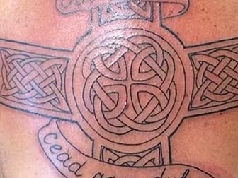 The Greatest As Gaeilge Tattoo...