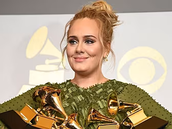 Adele Sweeps The Grammys