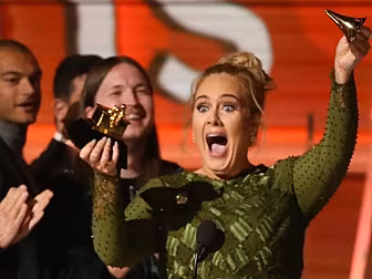 Adele Broke Her Grammy In Half...