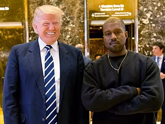 Trump Thanks Kanye For His Sup...