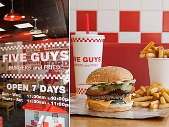 Treat Yourself To A Five Guys...