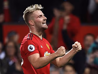 Manchester United defender Luk...