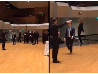 Lad Tries Fortnite Dance And W...
