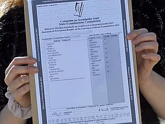 Leaving Cert Marking Moving On...