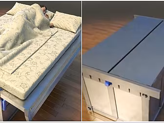 This Earthquake Proof Bed Is T...