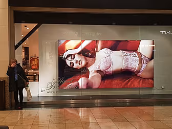 Outrage Over Lingerie Posters...