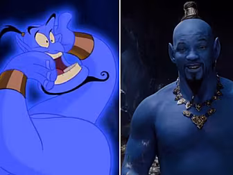 Watch Will Smith As Blue Genie...