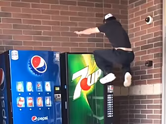 This Lad's Party Trick Is Jump...