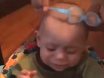 This Video Of A Baby Getting G...