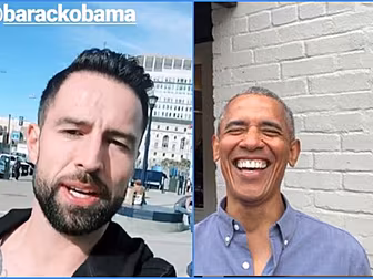 Irish Lad Bumps Into Obama: Th...