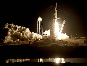Test Flight Of New US Astronau...