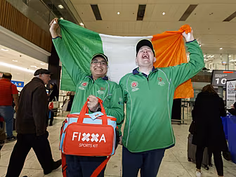 Team Ireland Travel To Abu Dha...