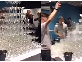 Barman Accidentally Causes Ent...