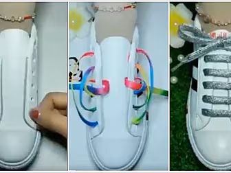 This Shoe Lacing Video Has Ove...