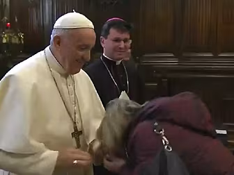 Watch: Pope Francis Won't Let...
