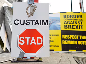 UK Gov Says Hard Border 'Will...