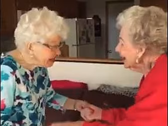 Granny Reunites With Best Frie...
