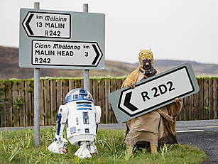 A Road In Donegal Has Been Ren...