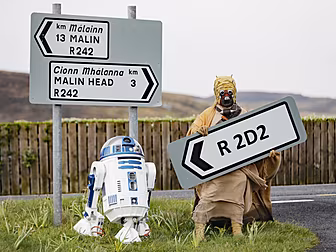 A Road In Donegal Has Been Ren...