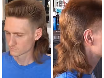 This Guys Perfect Mullet Is A...