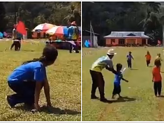 School Relay Race Doesn't Go T...