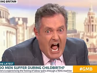 Piers Morgan Experiencing Labo...