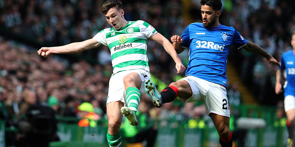 Celtic defender Kieran Tierney...