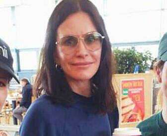 Courtney Cox Spotted In Lusk