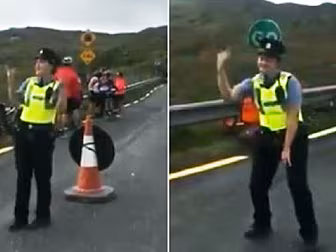 This Video Of A Dancing Garda...