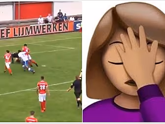 Referee Scores A Goal Himself...