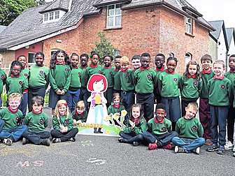 Picture Of Irish School Childr...