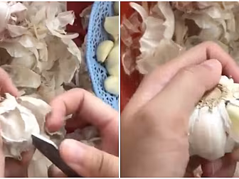 Garlic Peeling Hack Goes Viral...