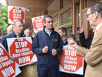 Farmers Protesting At Tesco Di...