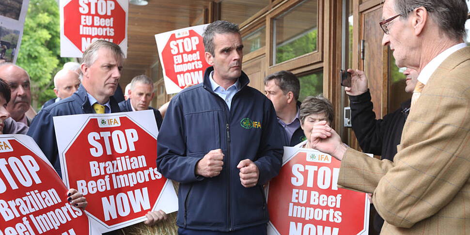 Farmers Protesting At Tesco Di...