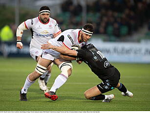 Ulster's Marcell Coetzee ruled...