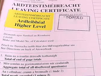 Leaving Cert Students To Be Of...
