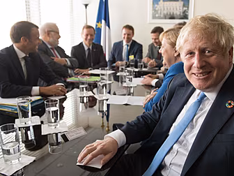 Leo Varadkar And Boris Johnson...